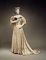 Evening dress, House of Worth (French, 1858–1956), silk, French